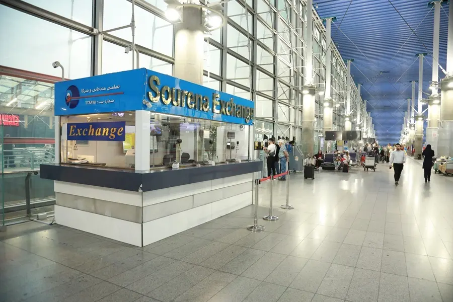 دریافت ارز در فرودگاه امام
